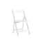 Flash Furniture Resin Folding Chair, White LE-L-1-WHITE-GG - alternate 1